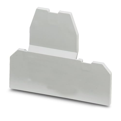 Vanky Industry 5pcs Compatible with Phoenix D-UKKB 3/5 2771023 End Cover 67.2×2.5×52 mm Gray New