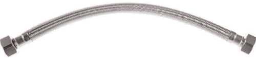 Replacement for 1/2 in. FIP x 1/2 in. FIP x 20 in. Braided Stainless Steel Faucet Supply Line