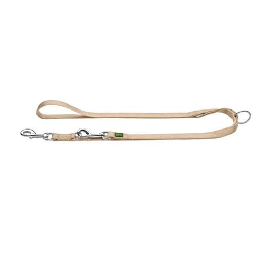 HUNTER Verstellbare Hundeführleine, Farbe: petrol, 3-fach verstellbar, robustes Nylon, pflegeleicht, Größe: 25/200