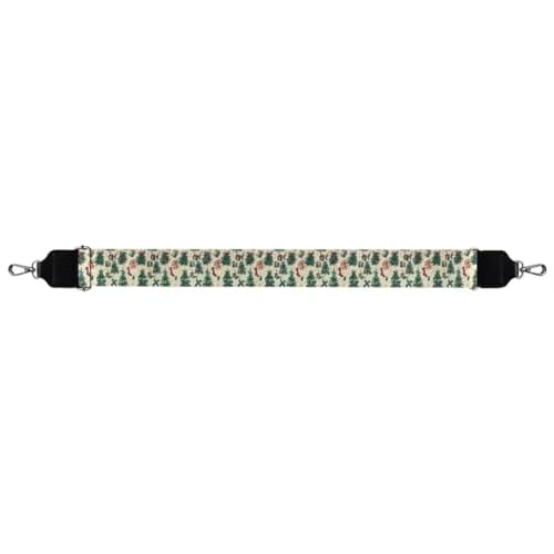 Image of Halloween Handbag Strap Canvas Purse Strap Colorful Bat Black Shoulder Strap Multicolor Bats Replacement Strap