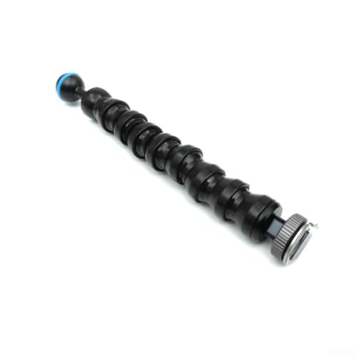 Brazo flexible para cámara subacuática con conector de zapata caliente 2