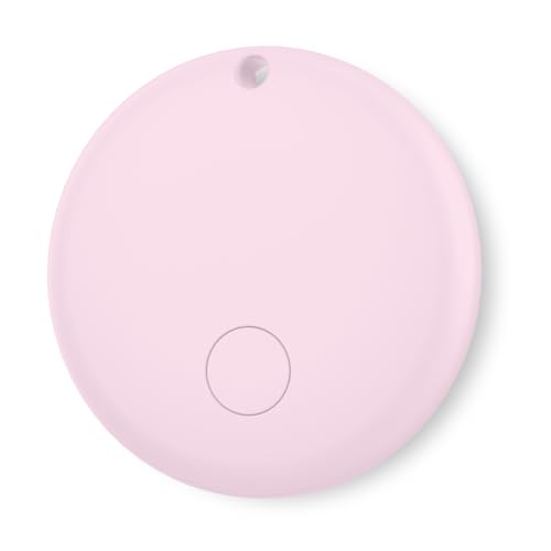 Image of Android Tracker, Bluetooth Tracker Tags, Work with Google's Find Hub(Android), Smart Tags for Luggage, Wallet, Vehicles, Keys (Not for iOS) (Pink)