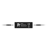 FeinTech ATG00101 Audio Masse-Trennglied Mantelstrom-Filter, 3,5 mm Klinke beseitigt Brummen schwarz – Ansicht 3