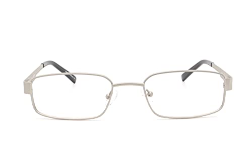 Sightline T607 Medium Fit Multifocus Progressive Power Reading Glasses Grey 2.50