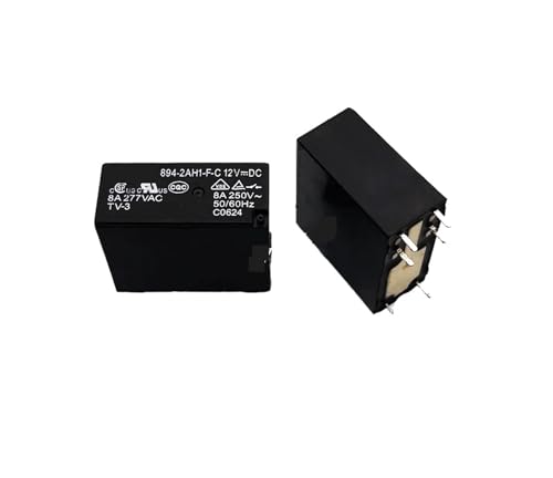 Relais 12V 894-2AH1-FC haute résistance 8A boîtier étanche 6 broches