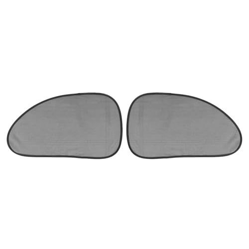 Levemolo Parasol Protección Solar y Aislamiento Térmico, 1 Par de Malla Negra y Protección contra Insectos para Ventana Lateral de Coche para Verano