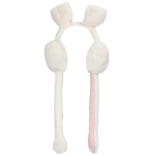 Surblue Cute Animal Moving Earmuffs Winter Warm Outdoor Ear Covers Headband Fur Earwarmer2