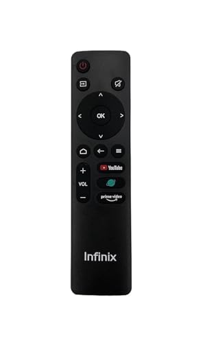 Image of Infinix Y1 Series Smart TV Remote Compatible with 32 43 Inch LED FHD Television | Replacement Remote Control | Designed to Replicate Existing Original Remote