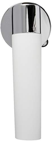 Image of GEORGE KOVACS P5041-084 Saber Wall Sconce, 1-Light, 60 Total Watts, 12.5-in H x 5-in W, Brushed Nickel