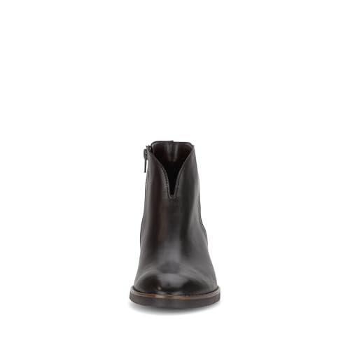 Gabor Damen Chelsea Boots, Frauen Stiefeletten,Best Fitting,uebergangsstiefel,Schlupfstiefel,flach,Stiefel,Bootee,schwarz (braun),38.5 EU / 5.5 UK