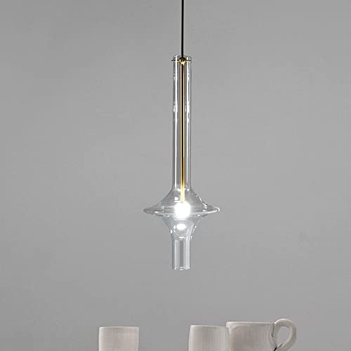 Lámpara colgante industrial para renovar techos altos y barras de cocina con luz tenue