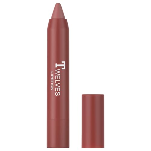 BUTBU Pintalabios Mate Larga Duracion, Labial Nude Cremoso, Barra de Labios Mate Color Ultrapigmentado, Brillo de Labi-os Resistente al Agua, No-Transfer, Hidratante y Cremoso (Tono 03)