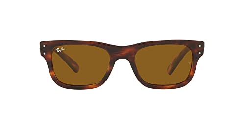 Reviews de Lentes Solares Ray Ban - los más vendidos. 42 RAY-BAN LENTES SOLAR 0RB2283 HOMBRE MR BURBANK ACETATE RECTANGLE STRIPED HAVANA 52