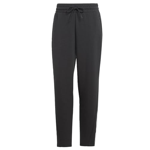 Pantalon de sport adidas femme en coton noir taille S coupe droite
