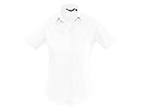 ATELIER DEL RICAMO Camicia Donna Manica Corta Escape SOL'S-XS-Bianco