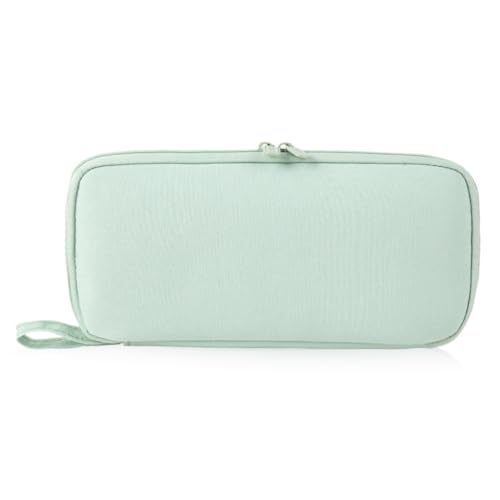 Image of Rolin Roly Multi-function Pencil Case Pencil Box Large Capacity Pen Case Holder for Women Pen Bag Organizer with Zipper (green)