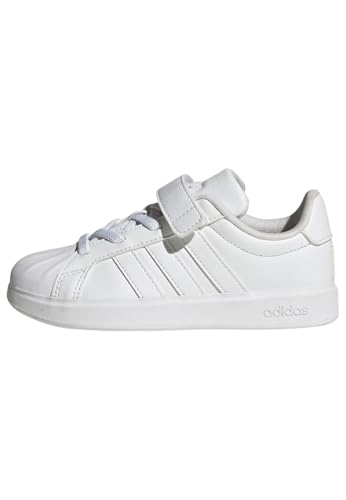 adidas Unisex - Bambini e Ragazzi Streettalk Children Shoes, Ftwr White/Ftwr White/Ftwr White, 35 EU