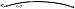 Dorman H621635 Front Passenger Side Brake Hydraulic Hose Compatible with Select Acura Models