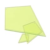Photo Gallery hohopeti 3 pezzi stencil trapuntatura trasparenti in plastica resistente modelli precisi per cucito patchwork fai da te strumenti versatili per progetti creativi quilting in verde Photo Gallery hohopeti 3 pezzi stencil trapuntatura trasparenti in plastica resistente modelli precisi per cucito patchwork fai da te strumenti versatili per progetti creativi quilting in verde