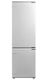 Midea KG178SENF - Frigorifero No Frost Combinato Installazione da Incasso 248 Litri Classe energetica E