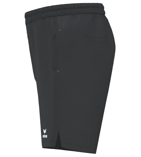 Short d'arbitre Erima mixte avec caleçon intégré noir - 3