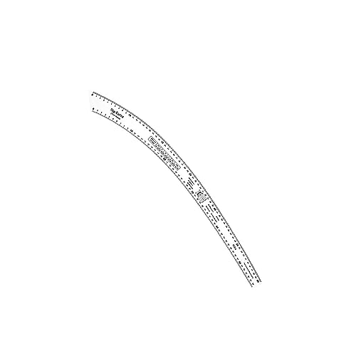 QOKLIYUI Fashion Pattern Making Sewing Tool Set with French Curve Ruler and Sturdy, Thin Waist Hip