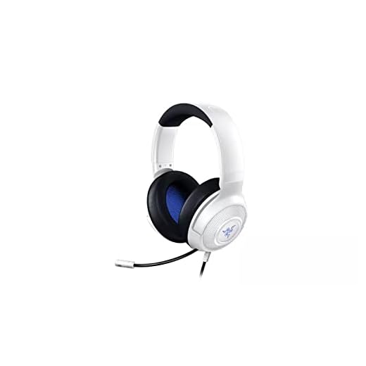 Headset Gamer Razer Kraken X For Console - Playstation White