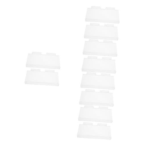 MUSISALY 5sets Wall Shelves Wall Mounted Shoe Rack Display Shelves for Shoes Slat for Retail Store 2pcs*5