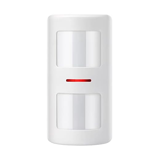 YISEELE Rilevatore PIR di Movimento Immunitario Wireless per Animali Domestici per la sicurezza del sistema di allarme Wi-FI GSM Home