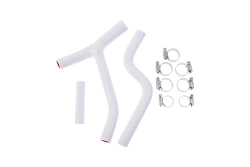 Kit tuyaux de radiateur YAMAHA YZ250F blanc de rechange pour moto cross