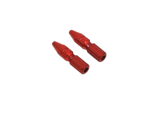 Alligator(アリゲーター) LY-IPA07 スクリューインナーキャップ(シフト用) 2個入 レッド 151-00393