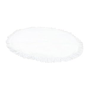 Toyvian Kruipende Deken Zachte Kruipende Mat Vloerkleed Baby Speelkleed Kinderen Speelkleed Indoor Tapijt Gebied Tapijt Ronde Peuter Spelen Tapijt Baby Spelen Tapijt Baby Kruipen Mat Wit