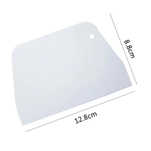 Spatule grattoir pour pâte avec lame plastique multifonction - 4