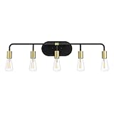 【Casquillo E27】La lámpara de pared para baño es adecuada para la mayoría de las bombillas E27 estándar (máximo 40W). Puede elegir el color de luz que desee para que su hogar brille bajo la hermosa luz. (La bombilla no está incluida en el volumen de suministro)