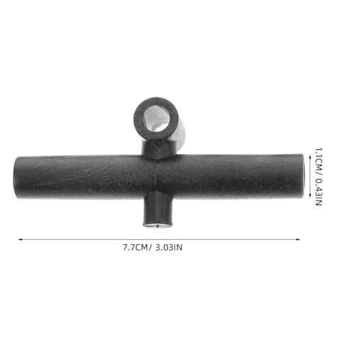 UPKOCH Kite Frame Connectors Set 9Pcs Plastic Rod Joints for Repair and Assembly Beach Park Flying Replacement Accessories 3.03X1.29X0.43 Inches - Thumbnail 2