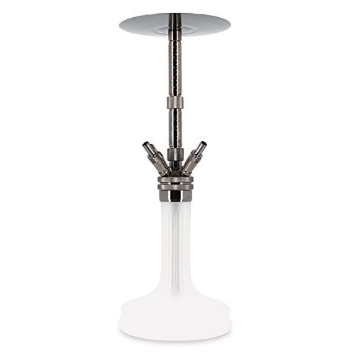 WD Hookah Shisha Set Komplettset aus Edelstahl F61S-32 Wasserpfeife Edelstahlshisha Hookah inkl. Zubehör Shisha Schlauch… – Bild 7