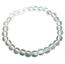 Jet Natural Clear Quartz 8mm Bead Bracelet Gemstone Healing Good Luck Chakra Crystals Bracelets (Clear Quartz) (B0CQYK72JY) Amazon Price History, Amazon Price Tracker