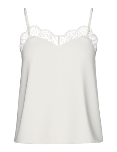 Pieces Tiffany Strap Lace Sleeveless T-shirt M
