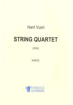 Fennica Gehrman Susanna LetinenHarri Vuori-String Quartet No.2