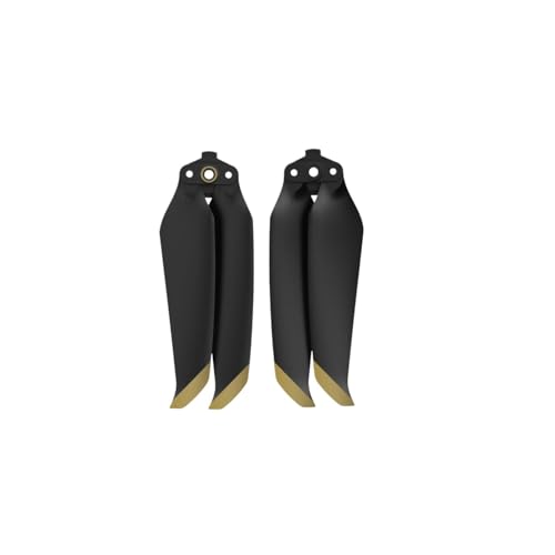 Pales d'hélice 7238F pour drone DJI Air 2 et 2S avec fixation rapide noir et or