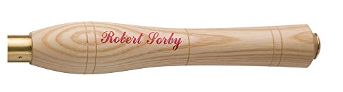 Robert Sorby No 6 HTT6 17 Inch Solid Ash Lathe Turning Tool Handle Solid Brass Ferrule End Cap