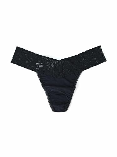 Image of hanky panky - Supima Cotton Low Rise Thongs for Women | Lacy Lingerie, Cotton Panties | 3 or 5 pack