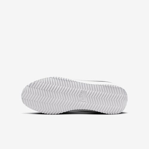 Nike Cortez Big Kids' Shoes (DM0950-114, White/Desert Khaki/Thunder Blue)2