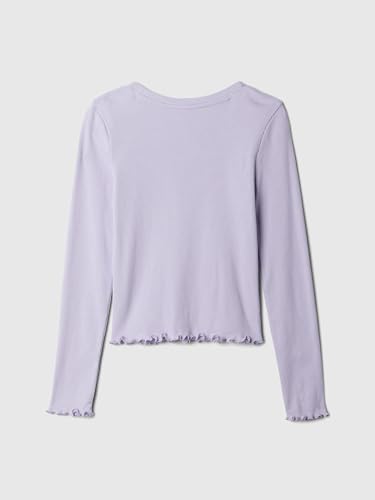 GAP Girls' Long Sleeve Ribbed Tee2