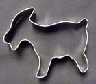 Goat Tin Cookie Cutter