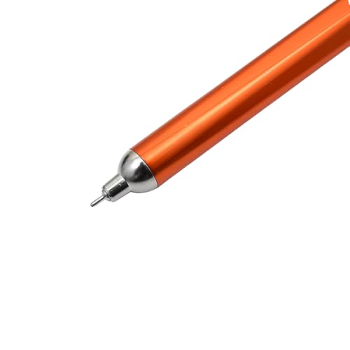 Image of OHTO GS01 Ballpoint Pen 0.7mm Medium Tip Black Ink | Orange Metal Body | Smooth Writing Japanese Pen for Office & Professional Use Made In Japan