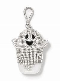 POCKETBAC Bath Body Works Hand Sanitizer Holder Blingy Ghost, 1 Count (Pack of 1)