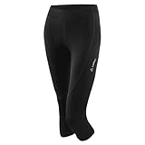 radhose 3 4 herren ohne polster Radsport Löffler Tour II 3/4 Fahrradhose Damen schwarz