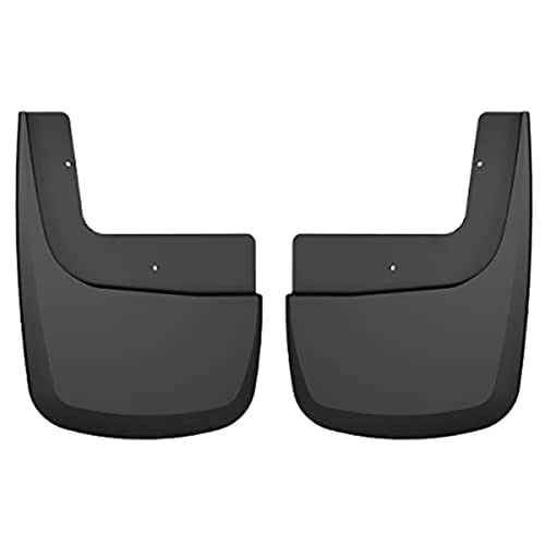 Image of Husky Liners Husky Rear Mud Guards | 2021-2023 Ford F-150 Raptor Super Crew Cab, Rear-Black, 2 pc. | 59531