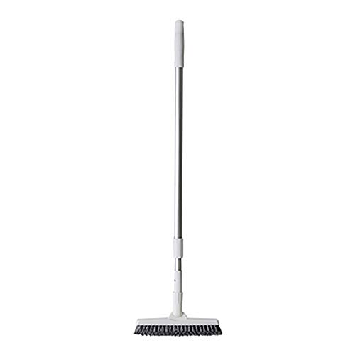 Pstars Telescopic Cleaning Brush, Stiff Bristles with 43 Inches Adjustable Aluminum Long Handle
